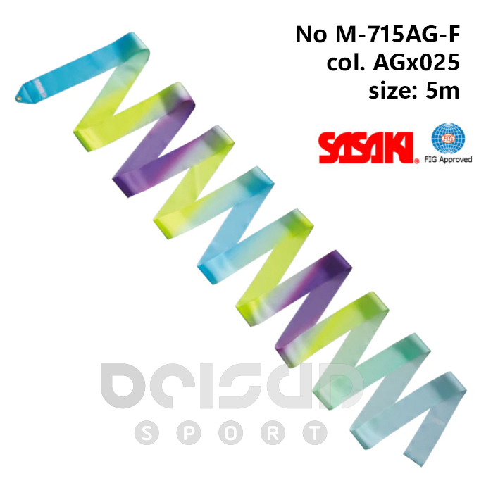 AGx025 5m Sasaki Ribbon ART Gradation MJ-715AG-F col. AGx025 5m - Image 1