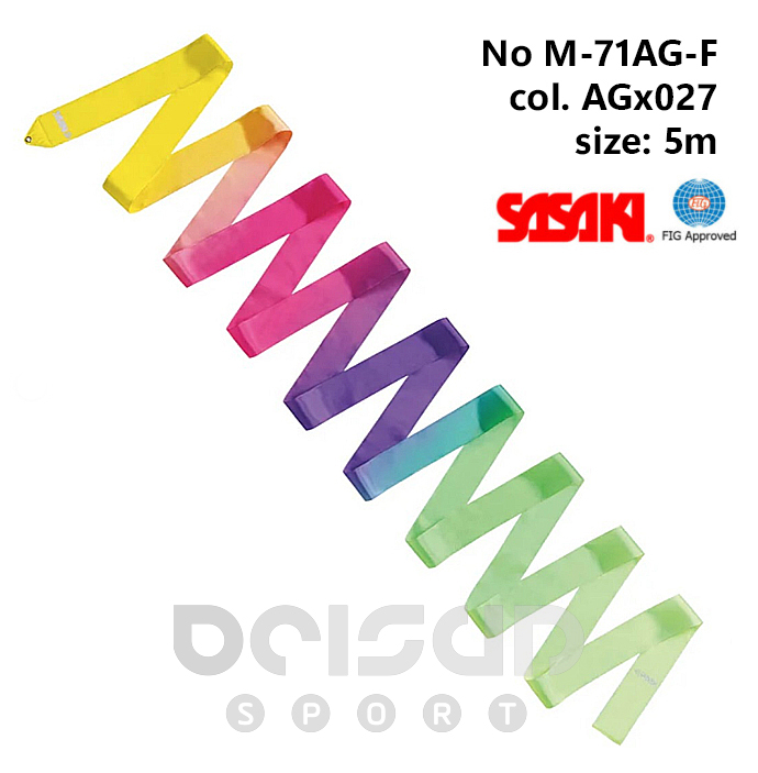 AGx027 5m Sasaki Ribbon ART Gradation MJ-715AG-F col. AGx027 5m - Image 1