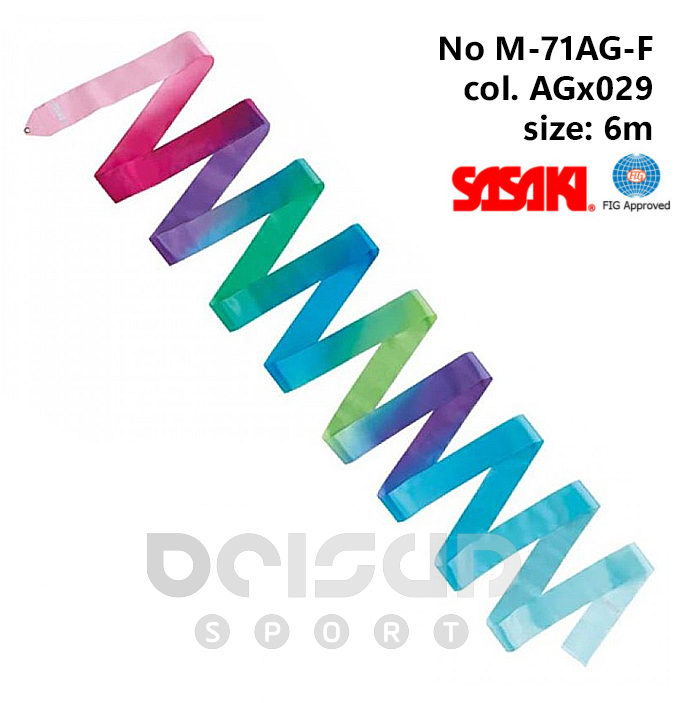 AGx029 6m Sasaki Ribbon ART Gradation M-71AG-F col. AGx029 6m - Image 1