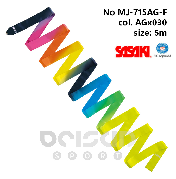 AGx030 5m Sasaki Ribbon ART Gradation MJ-715AG-F col. AGx030 5м - Image 1