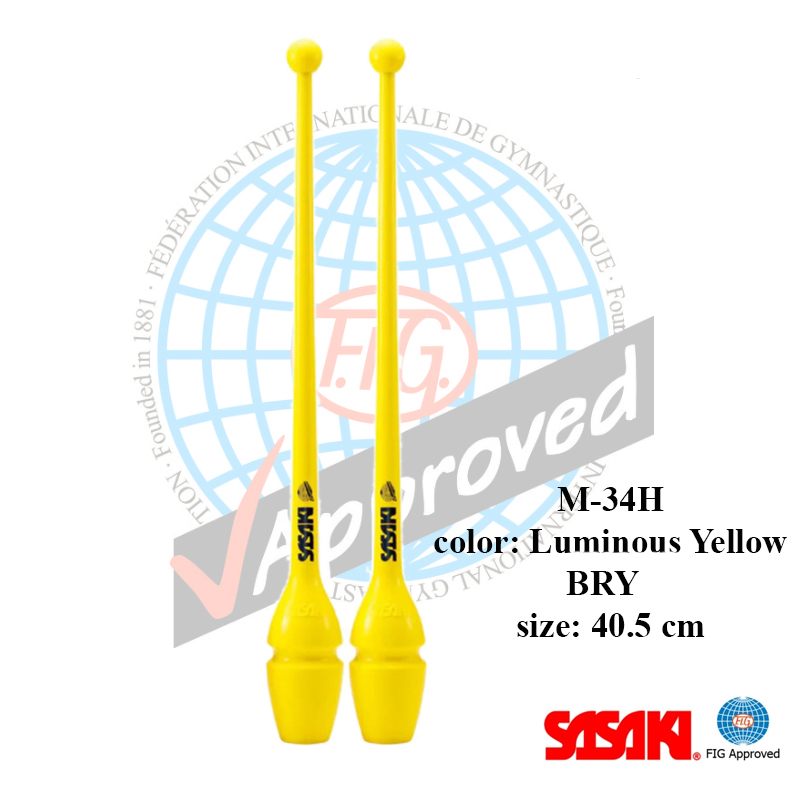 LUMINOUS YELLOW LMY 41 Sasaki Clubs M-34JKH-F col. BRY size 40.5cm FIG - Image 1