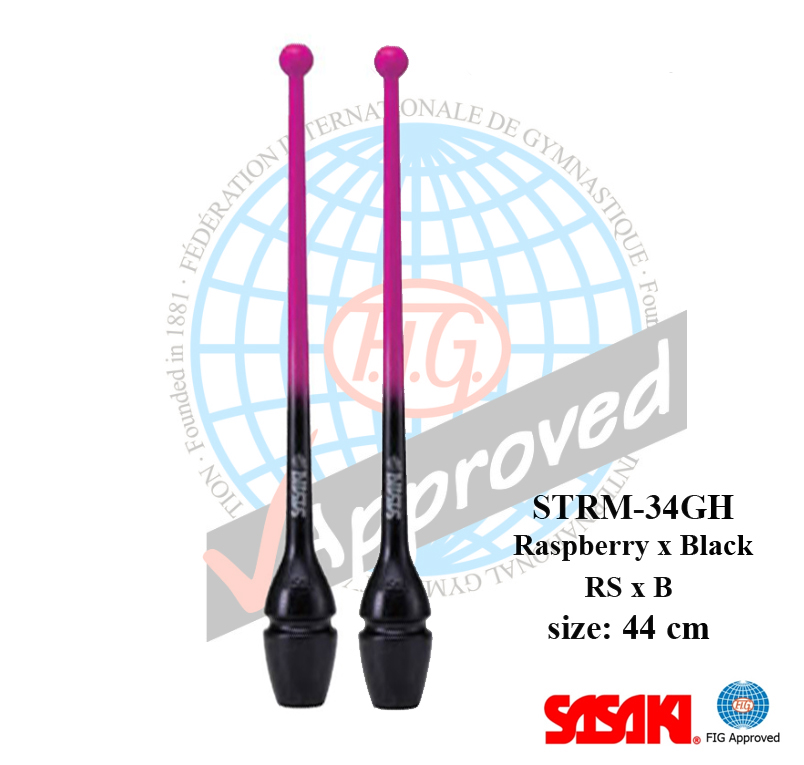 RASPBERRY x BLACK RSxB 44 Sasaki Clubs M-34GH-F col. RSxB size 44 cm FIG - Image 1