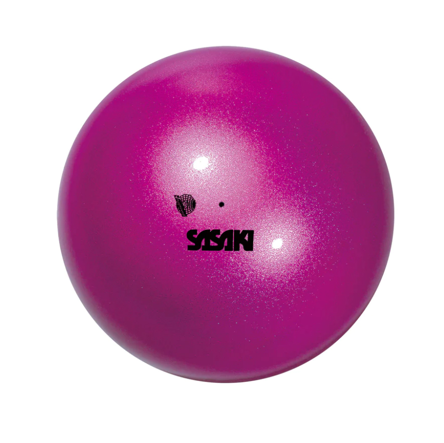 Sasaki Metallic Ball col. Raspberry M-207M RS 18.5cm Sasaki Metallic Ball M-207M col. RS-18.5cm FIG - Image 1