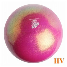 Ball Pastorelli Glitter King-Magenta HV 18 cm FIG Art. 00037
