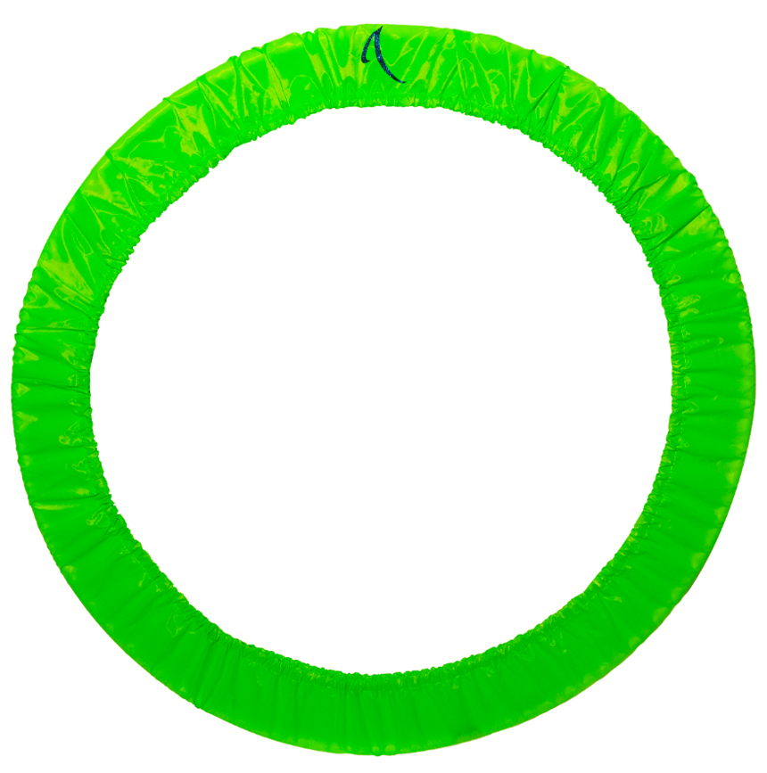 Fluorescent green Light monochromatic hoop cover color: Fluorescent green - Image 1