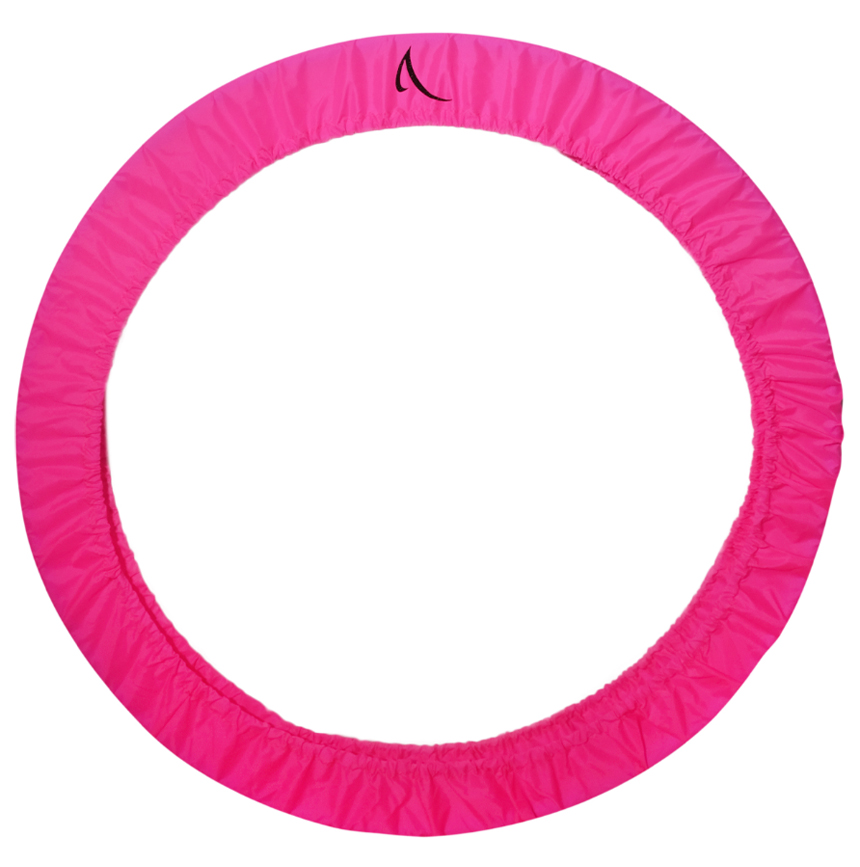 Fluorescent pink Light monochromatic hoop cover color: Fluorescent pink - Image 1